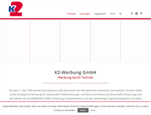 Tablet Screenshot of k2-center.de